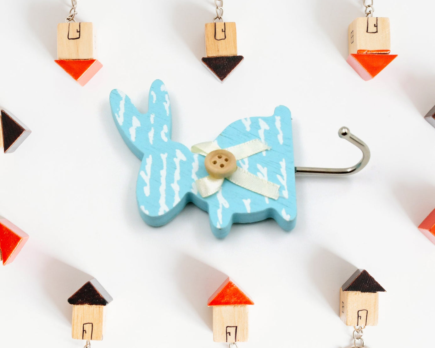 Bunny Adhesive Wall Sticky Hook Strong Wall Hook For Office , Bathroom & Home Use (1 Pc Hook)