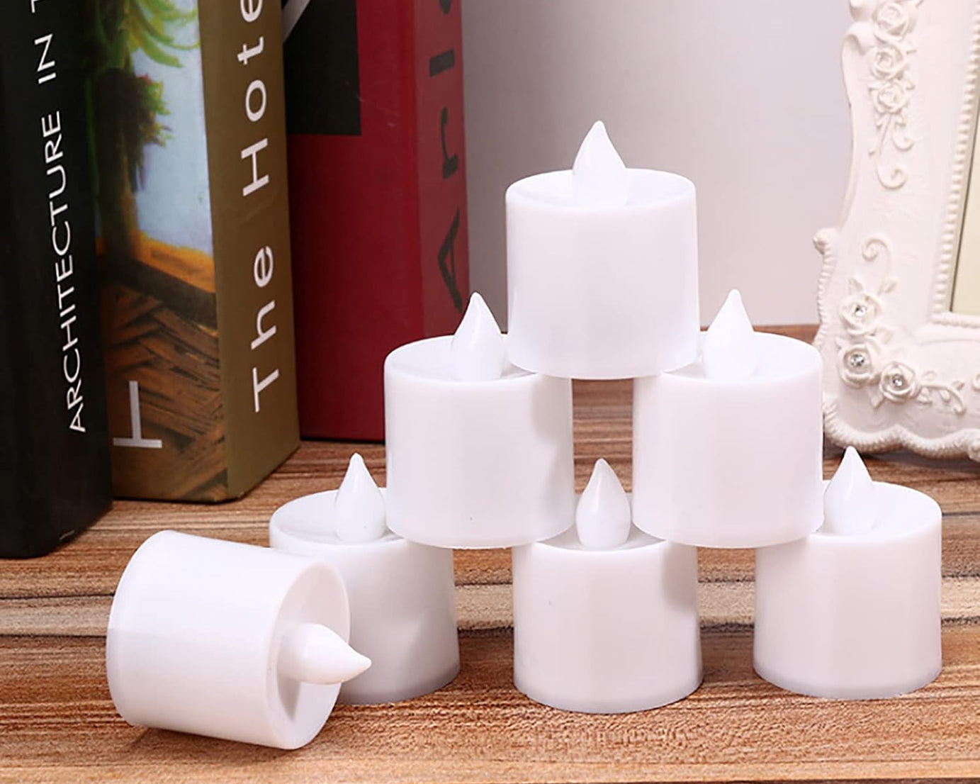 Multicolor LED Tealights Candles (24 Pack): Festive Decorations