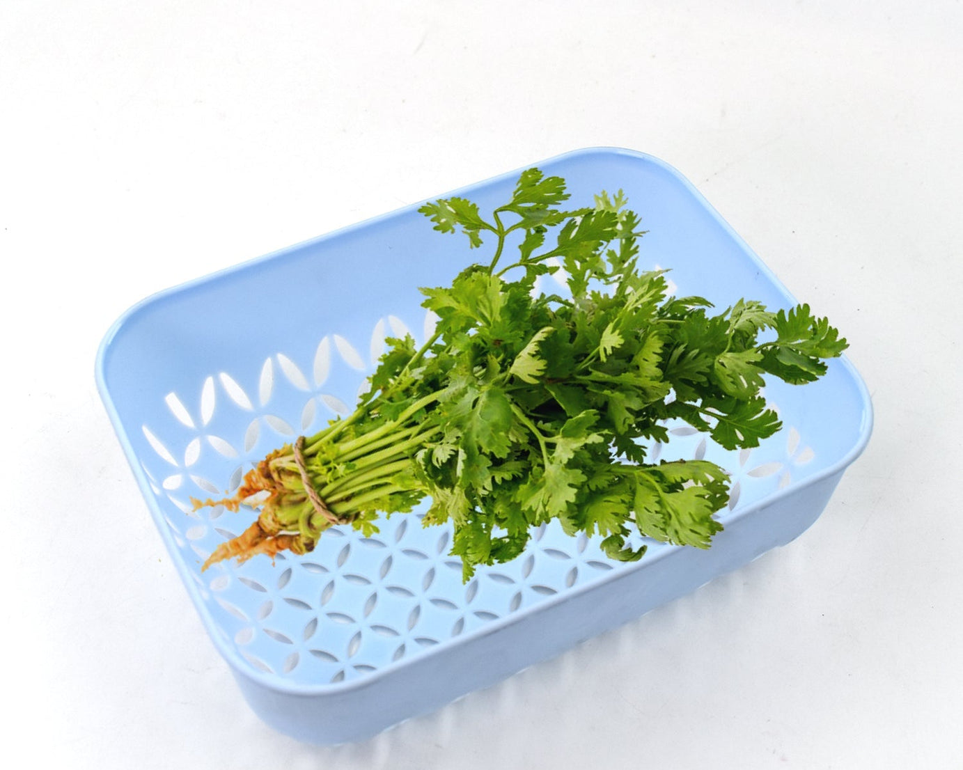 Sturdy basket for household use and grocery storage.