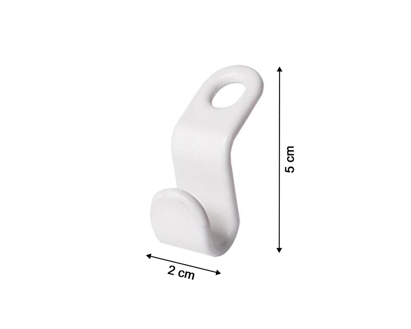 Durable plastic hanger with non-slip.