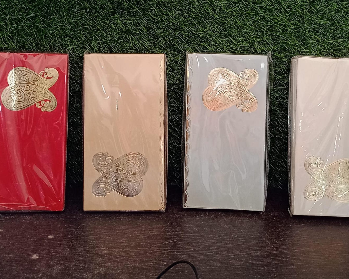 Wedding Gift Envelopes pack of 10 pcs Money Cash Gift Cover Shagun Birthday Marriage, Baby Shower, Anniversary, Money Envelope Lifafa Envelope Multicolor Premium Envelope (10 Pcs Set)