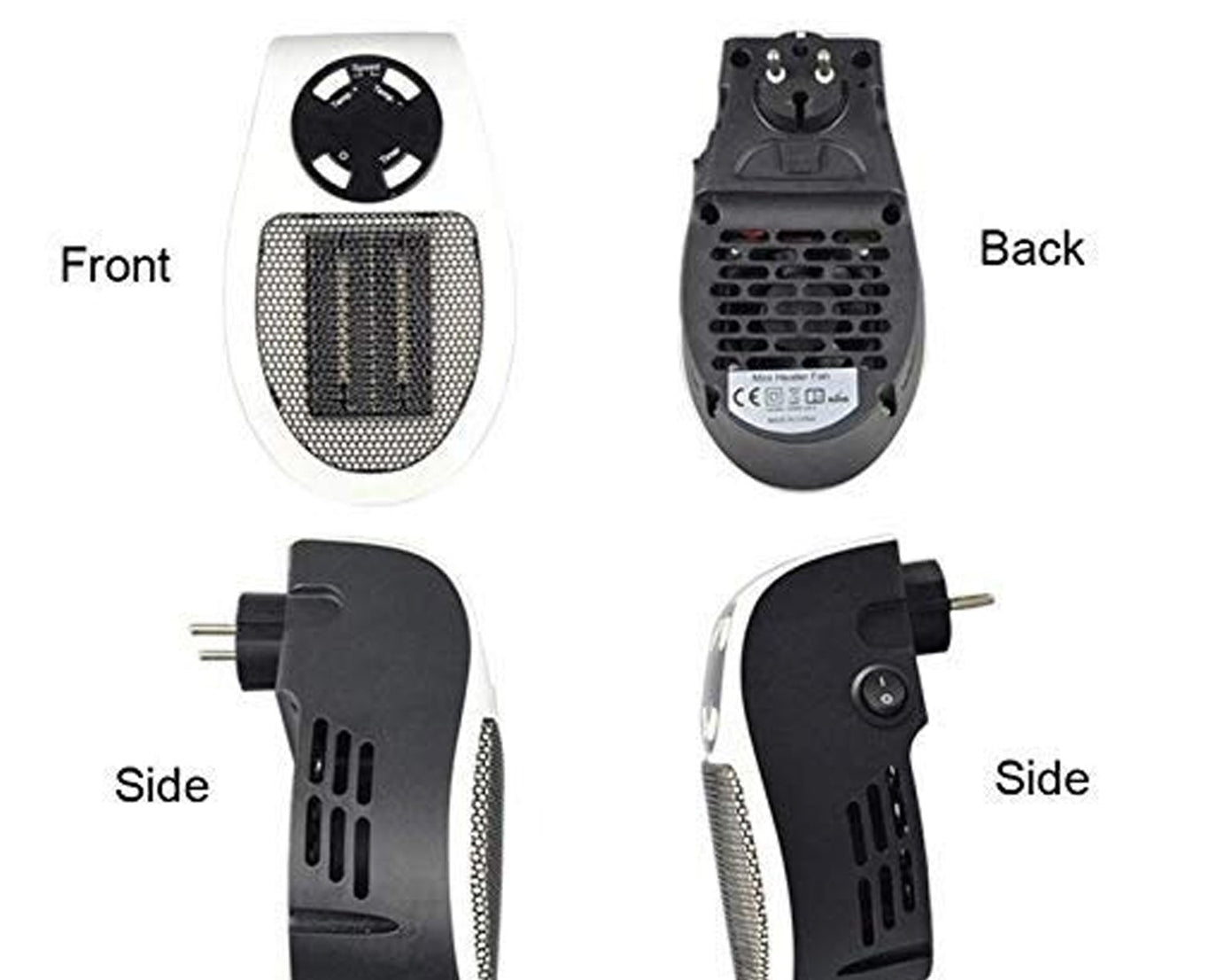 Compact mini heater for easy portability