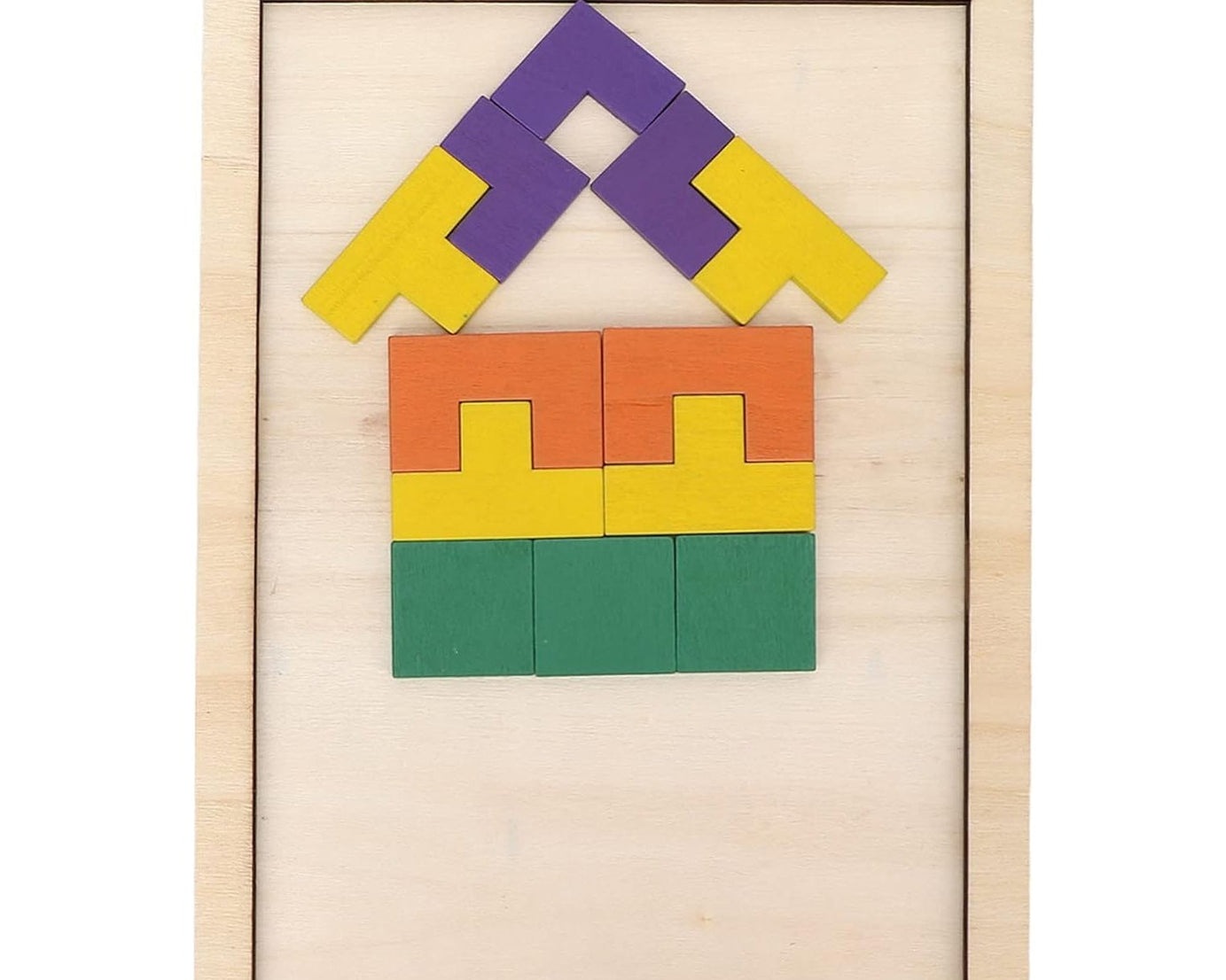 4296 Wooden Blocks Puzzle Children's Educational Toys, Russian block, Block Puzzle for Early Childhood Education, and Relaxing Brain Toys, Help Prevent