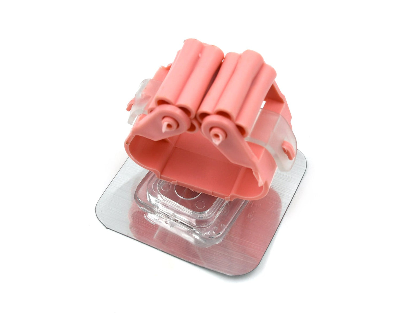 7458 Broom Holder Wall Mounted, Mop and Broom Holder Broom Organizer Grip Clips, No Drilling, Wall Mounted Storage Rack Storage & Organization for Kitchen, Bathroom, Garden (1 Pc)