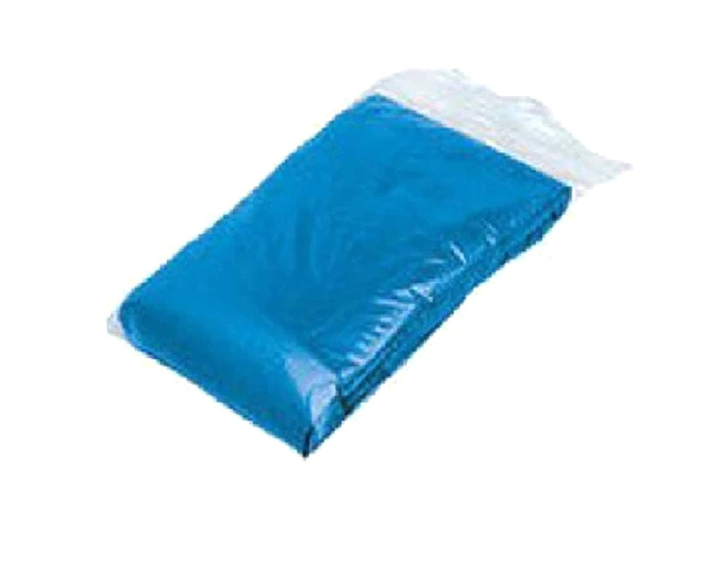 Disposable rain poncho for emergency weather protection