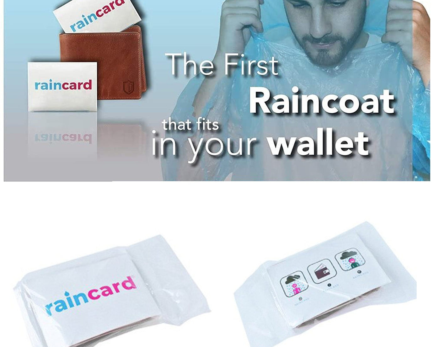 Easy to Carry Emergency Waterproof Rain coat pouch