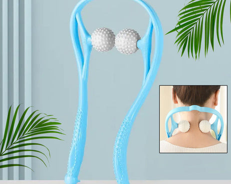 Neck Shoulder Massager, 13.5x7.08in Portable Relieving the Back for Men Relieving the Waist Women