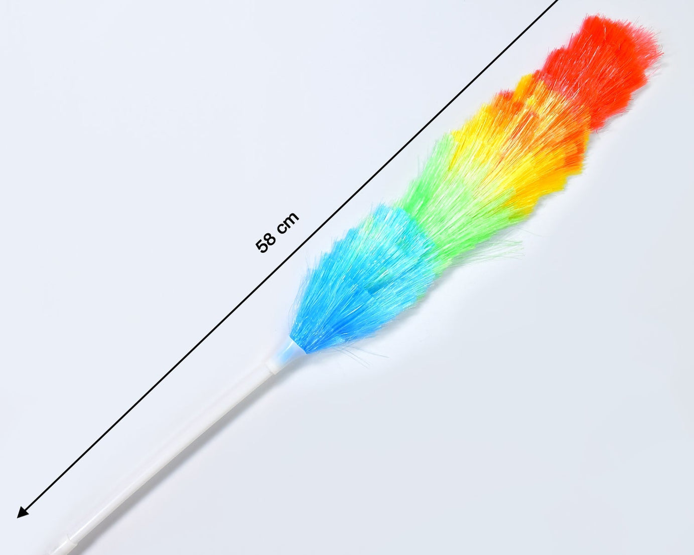 Colorful feather duster for cleaning dust