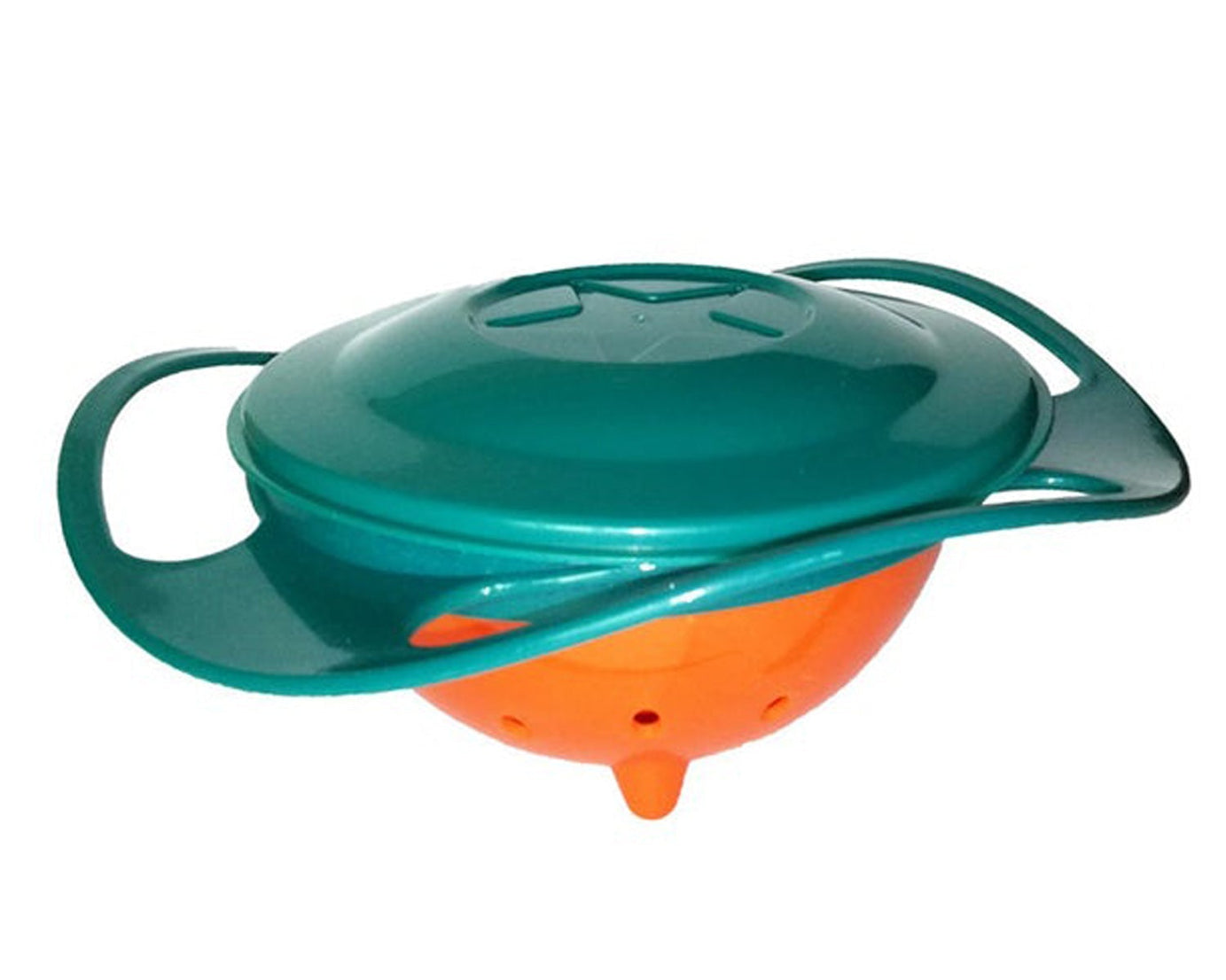 User-friendly rotating bowl for kids, making mealtime easier and less messy.