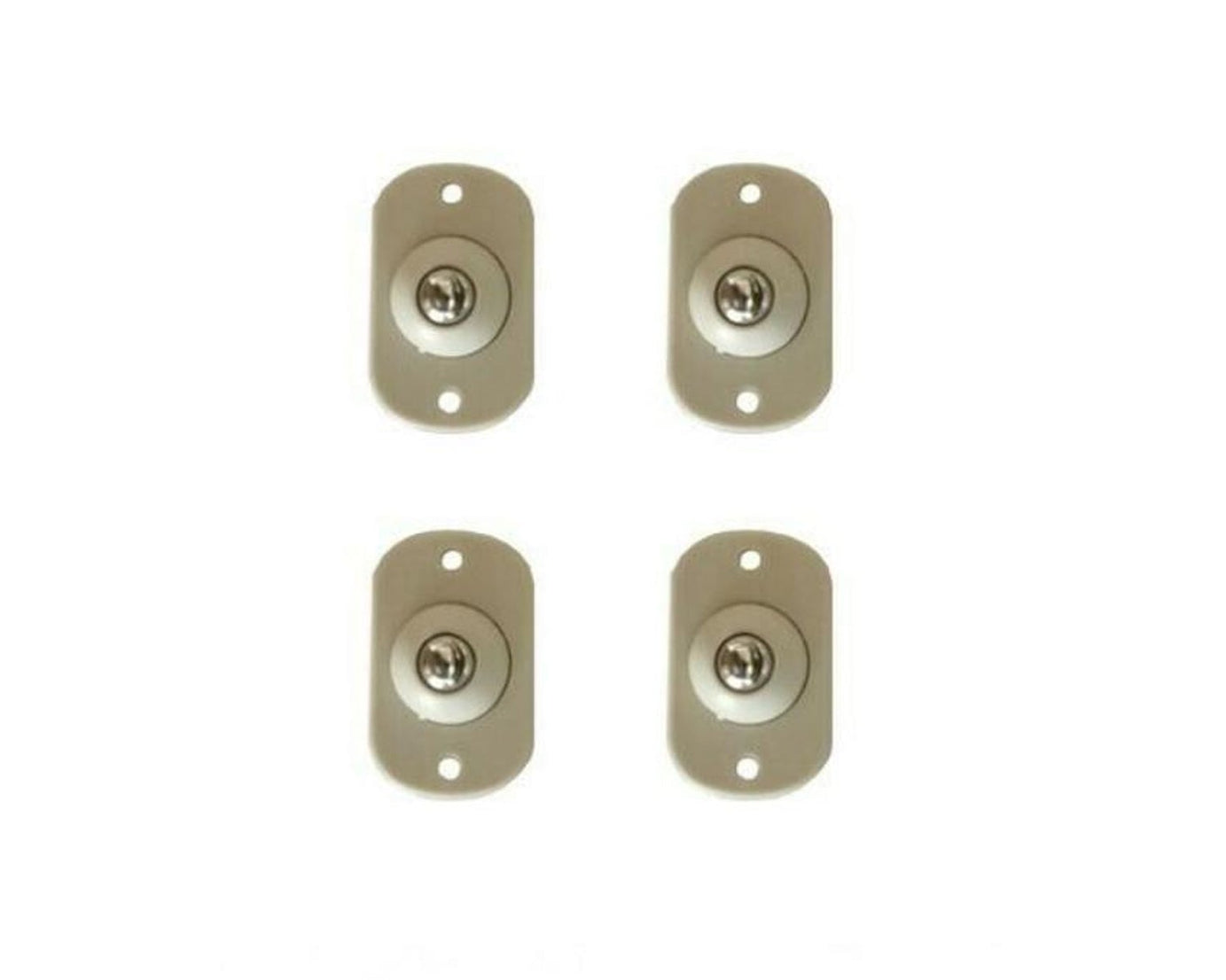Mini caster wheels for smooth and quiet movement