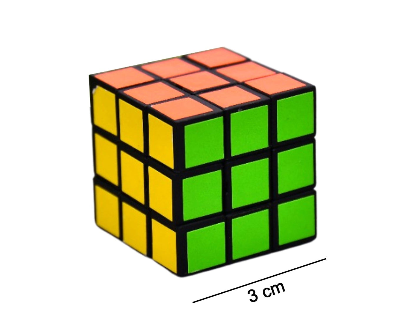 Mini cube puzzle toy, bright colors, perfect for young children
