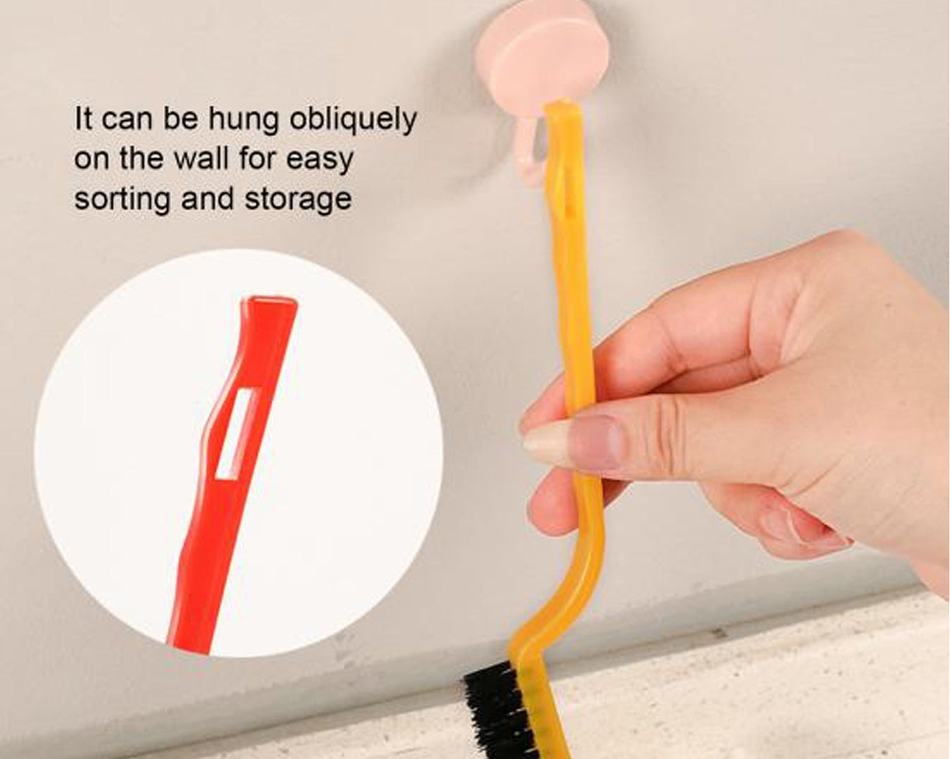 3-Piece Mini Wire Brush Set: Tackle Tough Cleaning Jobs (Multi-Material)