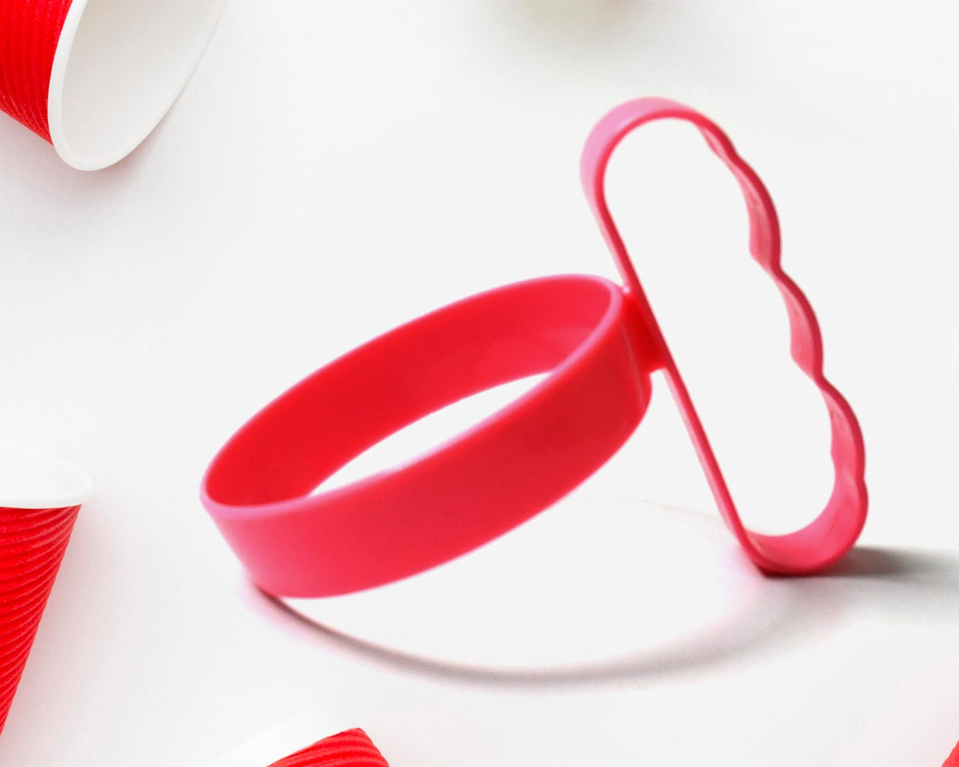 Plastic Cup / Tumbler Handle Anti Slip Travel Mug Grip |  cupholder | Cup / Tumbler Accessories | Lightweight Tumbler Holder | Cup Handle (1 Pc)