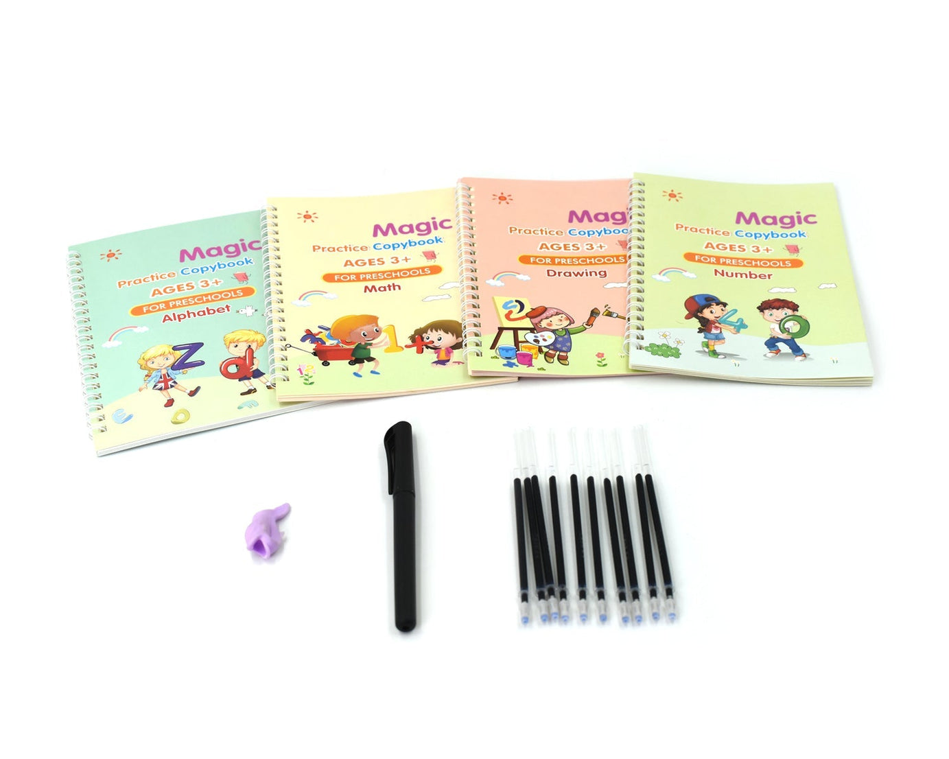 Educational magic copybook set for effective learning