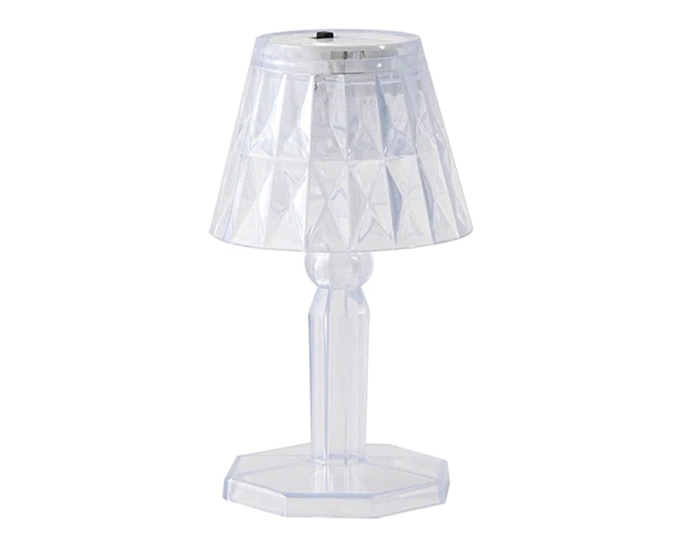 Mini crystal lamp with reflection light.