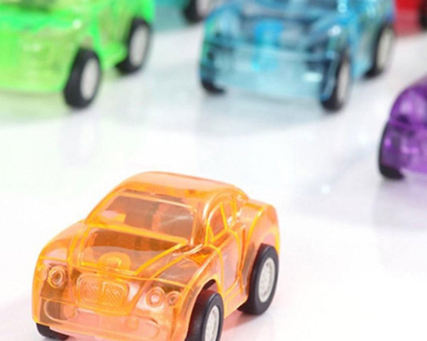 Fun mini pull back car for kids.