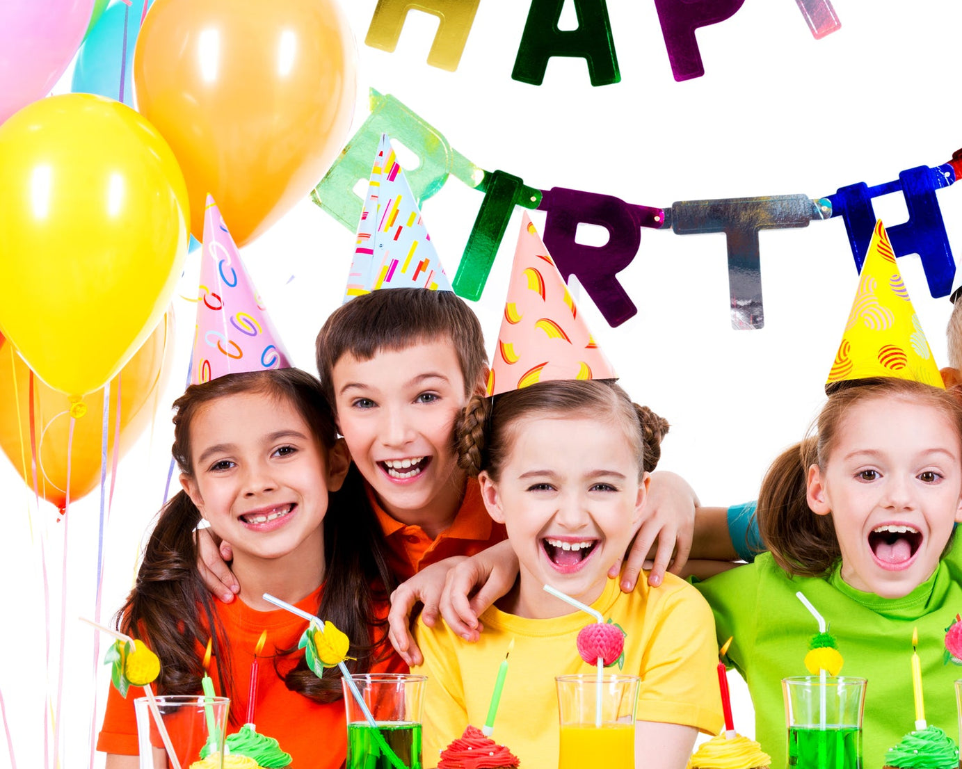 Heart shaped balloons Kinds of Rainbow Party Latex Balloons for Birthday / Anniversary / Valentine's / Wedding / Engagement Party Decoration Multicolor (4 Pcs Set)