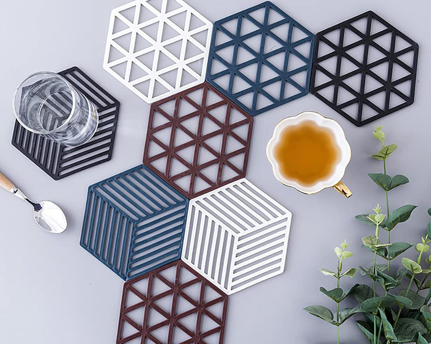 PVC bowl mat with heat insulation and anti-hot design