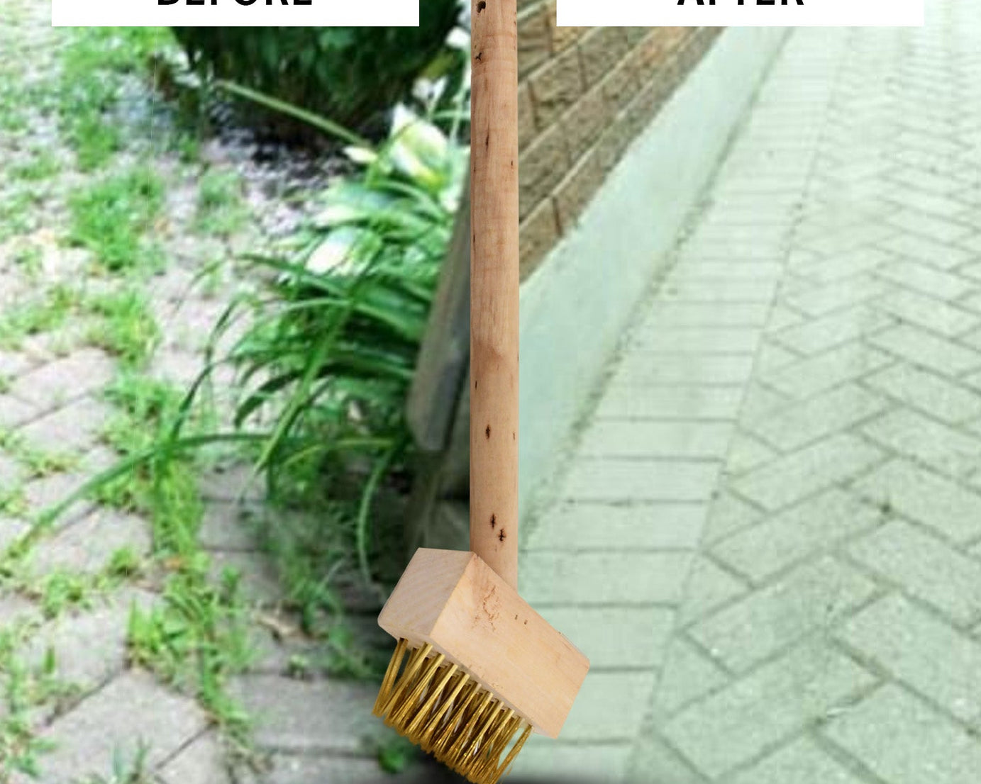 Weed Scraper Paving Brush