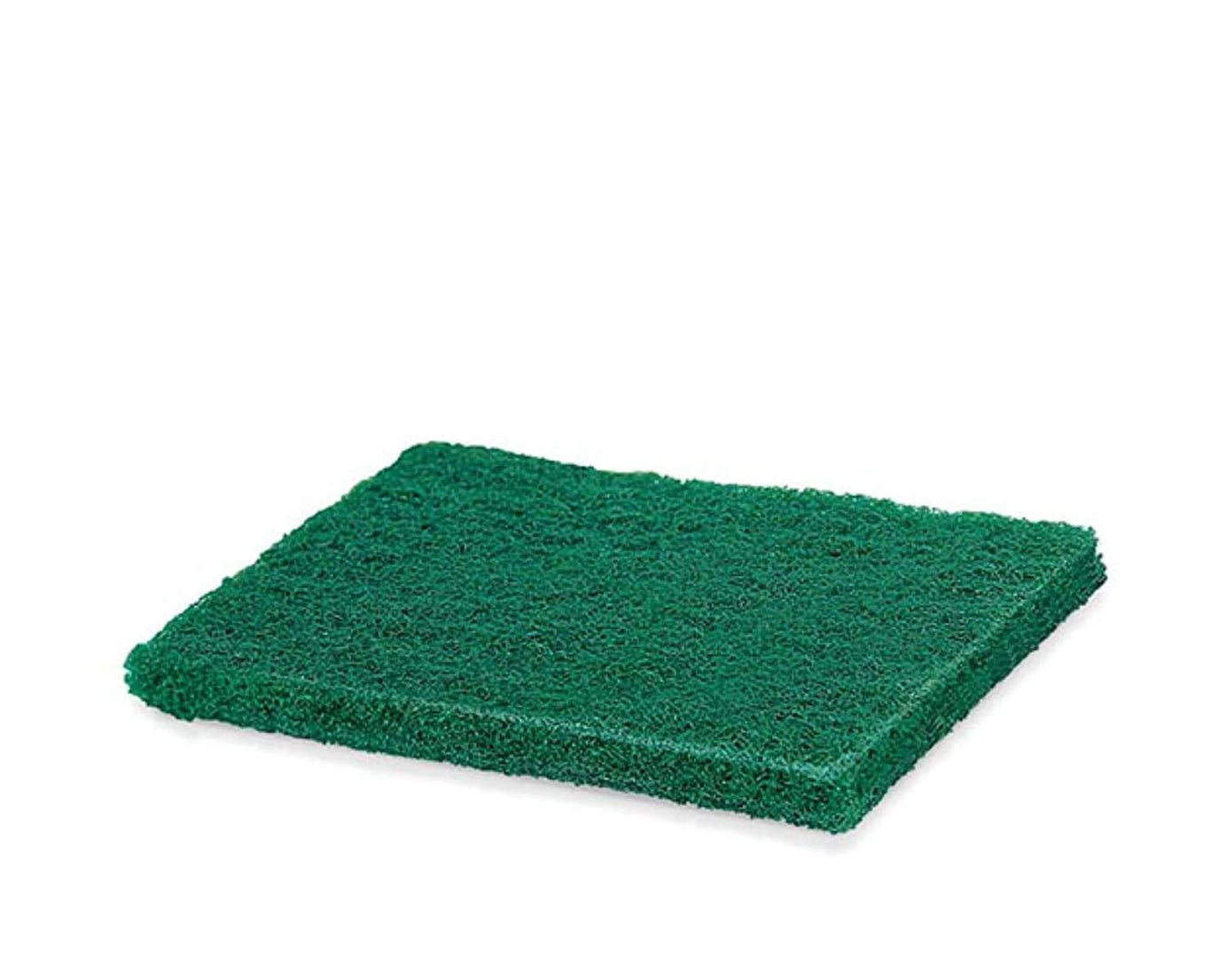Aqua green scrub sponges, 10-pack for effective cleaning.