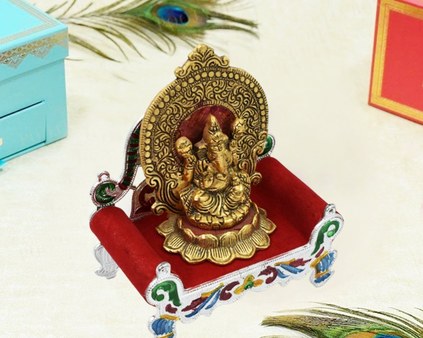 Big Singhasan for placing god's idols in home or office.