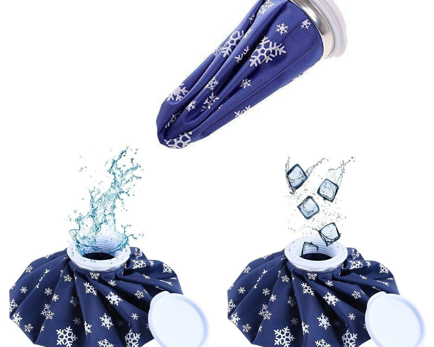 Therapeutic ice bag for easing joint pain, with a focus on comfort