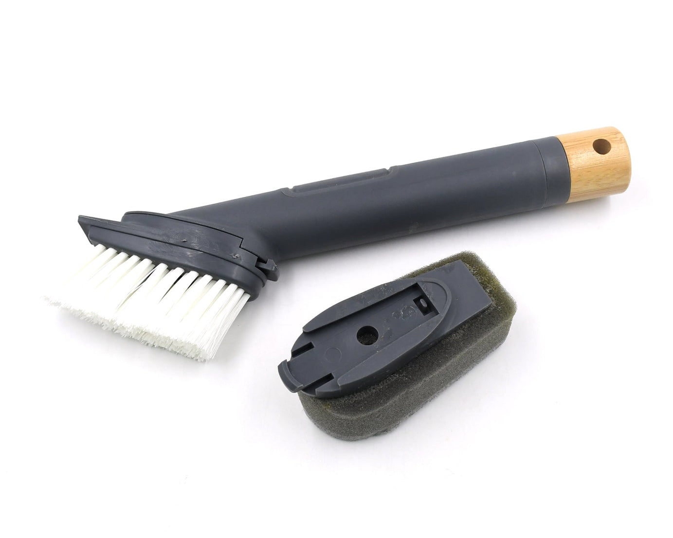 Cleaning Brushes Set, Scrub Brush Bathroom Brush, Long Handle Liquid Dispenser Pot Washing Brush