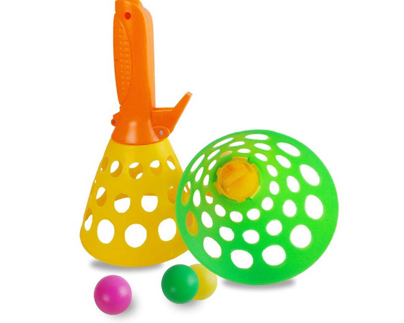 Catapult butt ball toy designed for kids' entertainment and play
