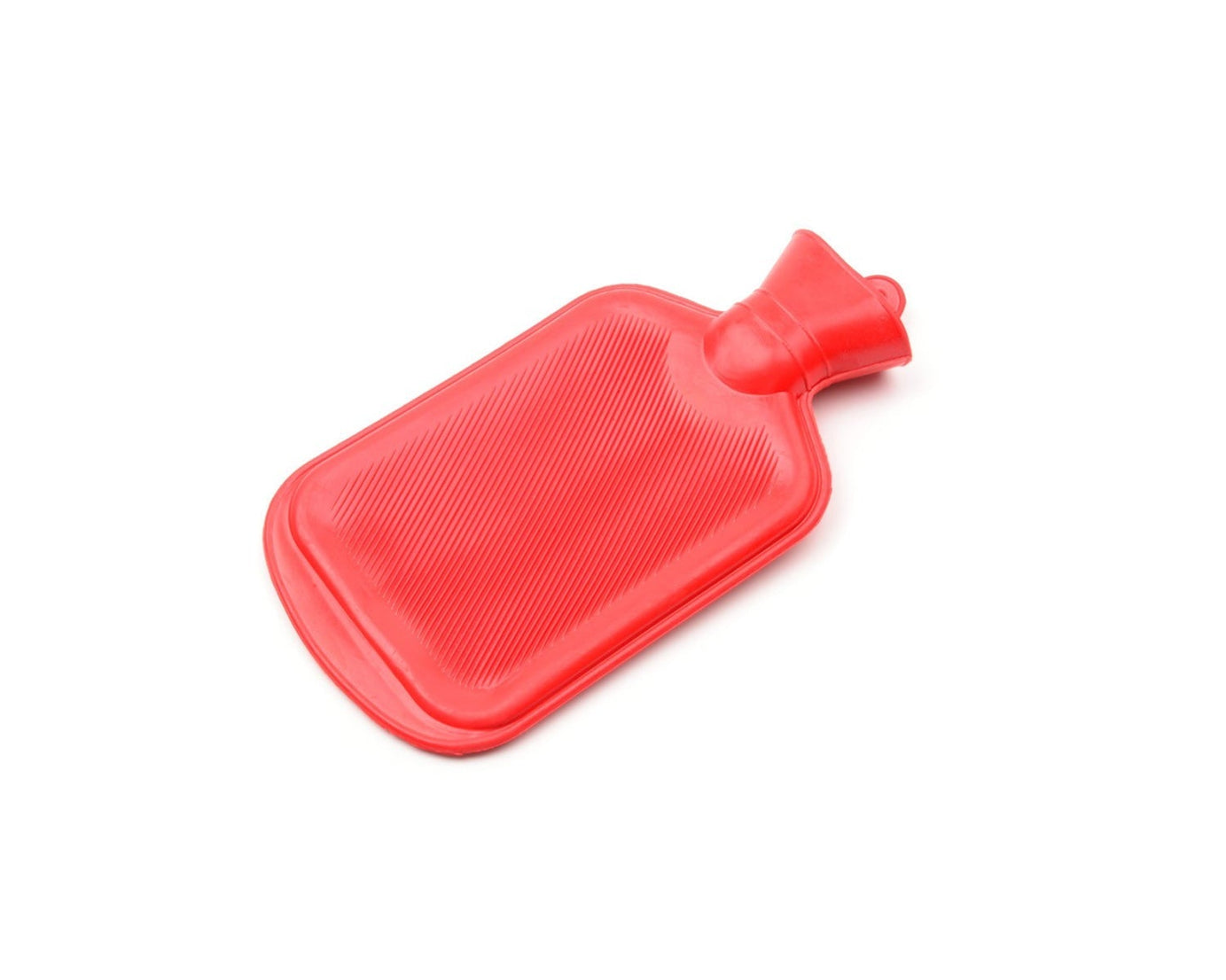 Hot water heating pad for quick relief.