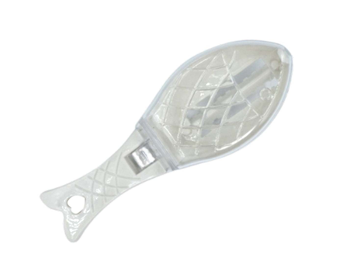 Durable fish scale peeler for kitchen use.