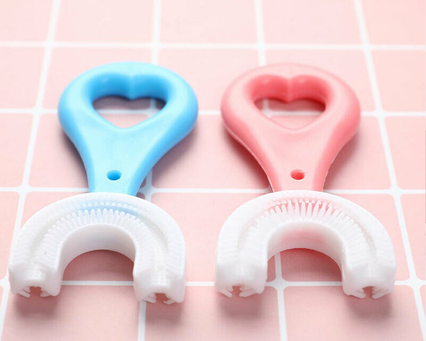 U S toothbrush for kids, designed for easy use