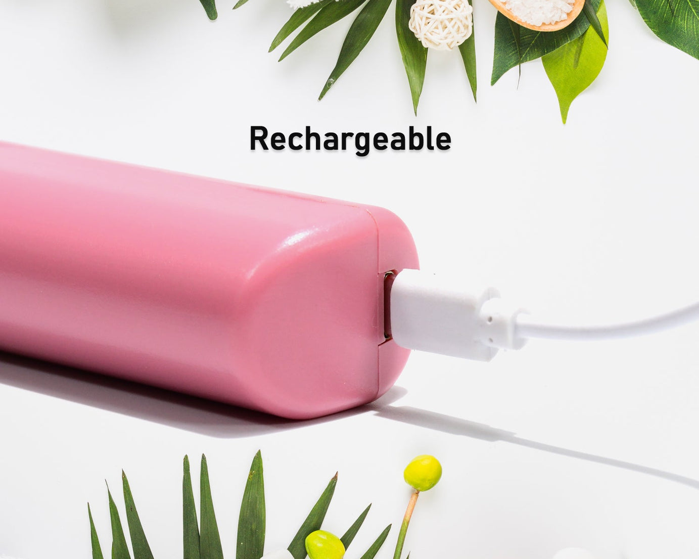 Rechargeable Mini Hair Straightener, Travel Portable USB Charging Cordless Hair Straightener Bursh, Three Temperature Adjustments Flat Iron Comb (1 Pc)
