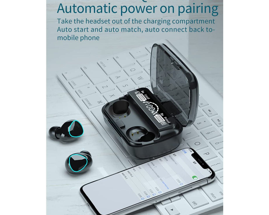 TWS earbuds with case