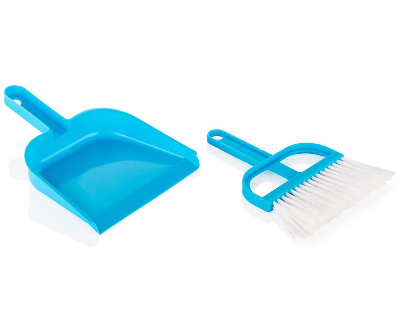 Dustpan and broom set for home cleaning