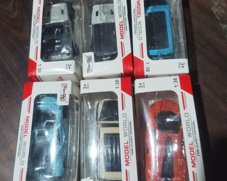 Mini Pull Back Car Widely Used By Kids (1 Pc / Mix Color / Design)