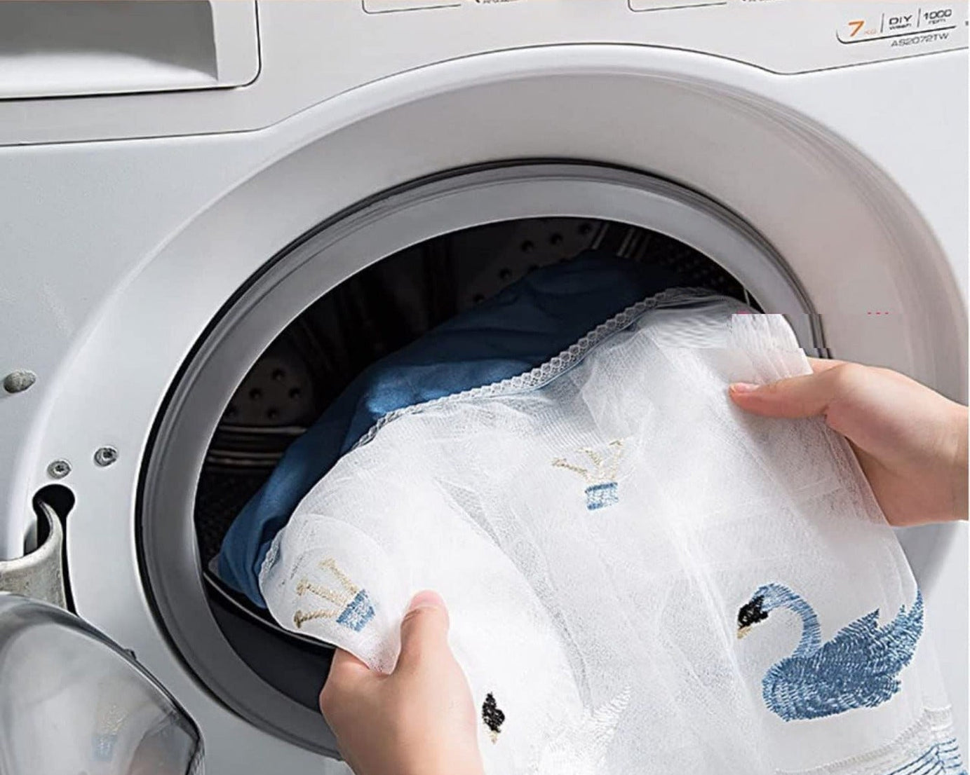 Ac Cover Air Conditioning Dust Cover Folding Designer Ac Cover For Indoor Split Cover Washable Foldable Dustproof Cover  ( approx 1 Ton / Mix Design / 1 Pc) (ac curtain)