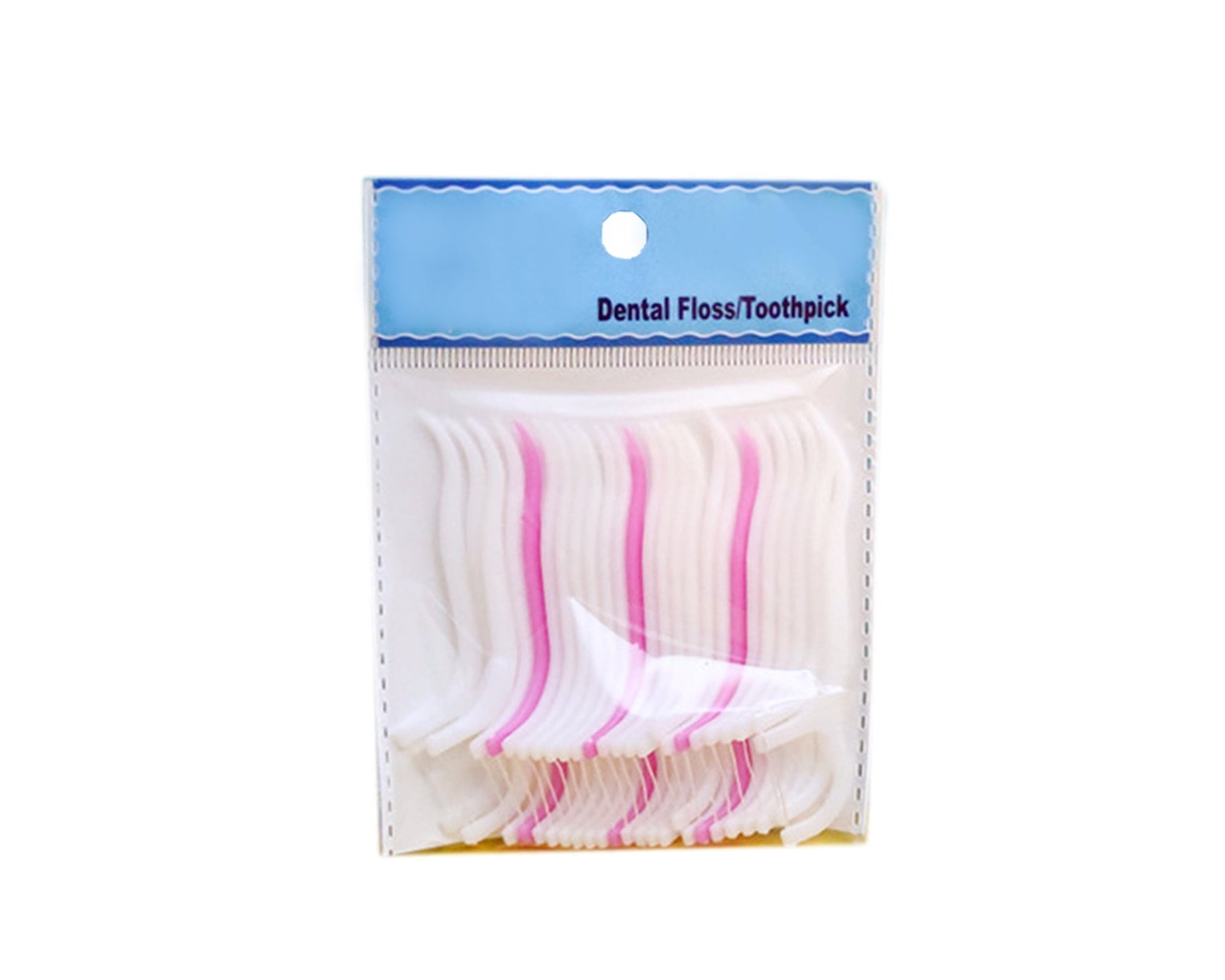 Floss picks designed for effective oral care.