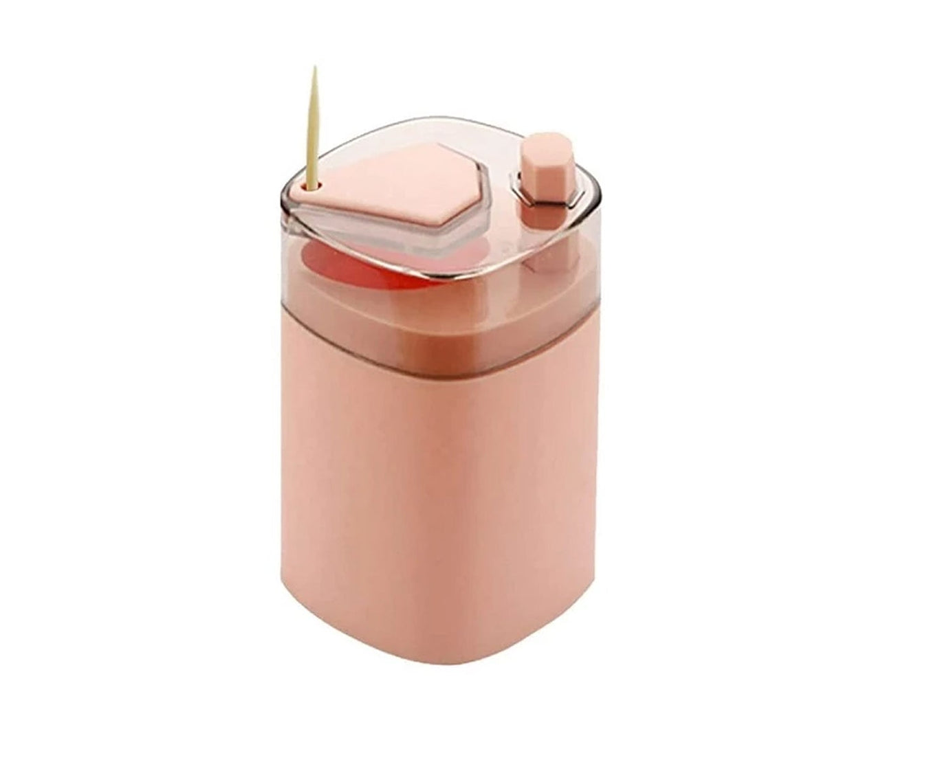 Toothpick Holder Dispenser, Pop-Up Automatic Toothpick Dispenser for Kitchen Restaurant Thickening Toothpicks Container Pocket Novelty, Safe Container Toothpick Storage Box.