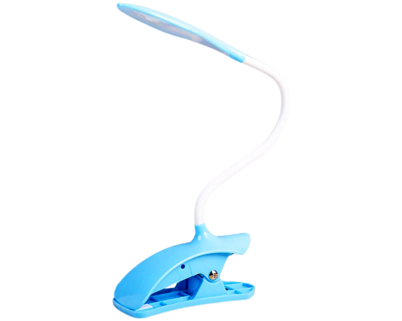 0271 Desk Lamp Adjustable Gooseneck USB Rechargeable 3 modes of Lighting, Reading Lamp for Dorm White, Study Desk lamp Suitable for Girls College Bedroom Reading