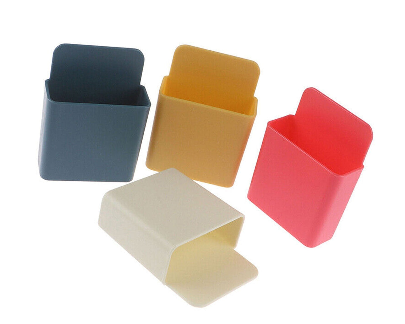 Wall storage case with charging plug holder.