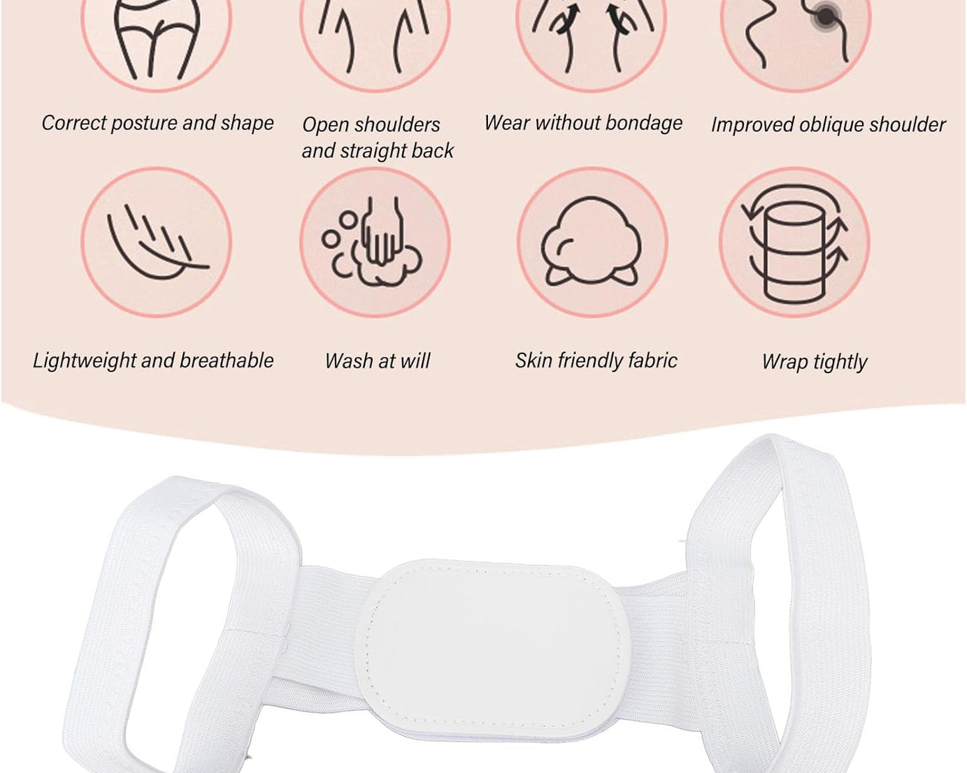 All-in-One Posture Support: Back, Shoulder & Core Correction