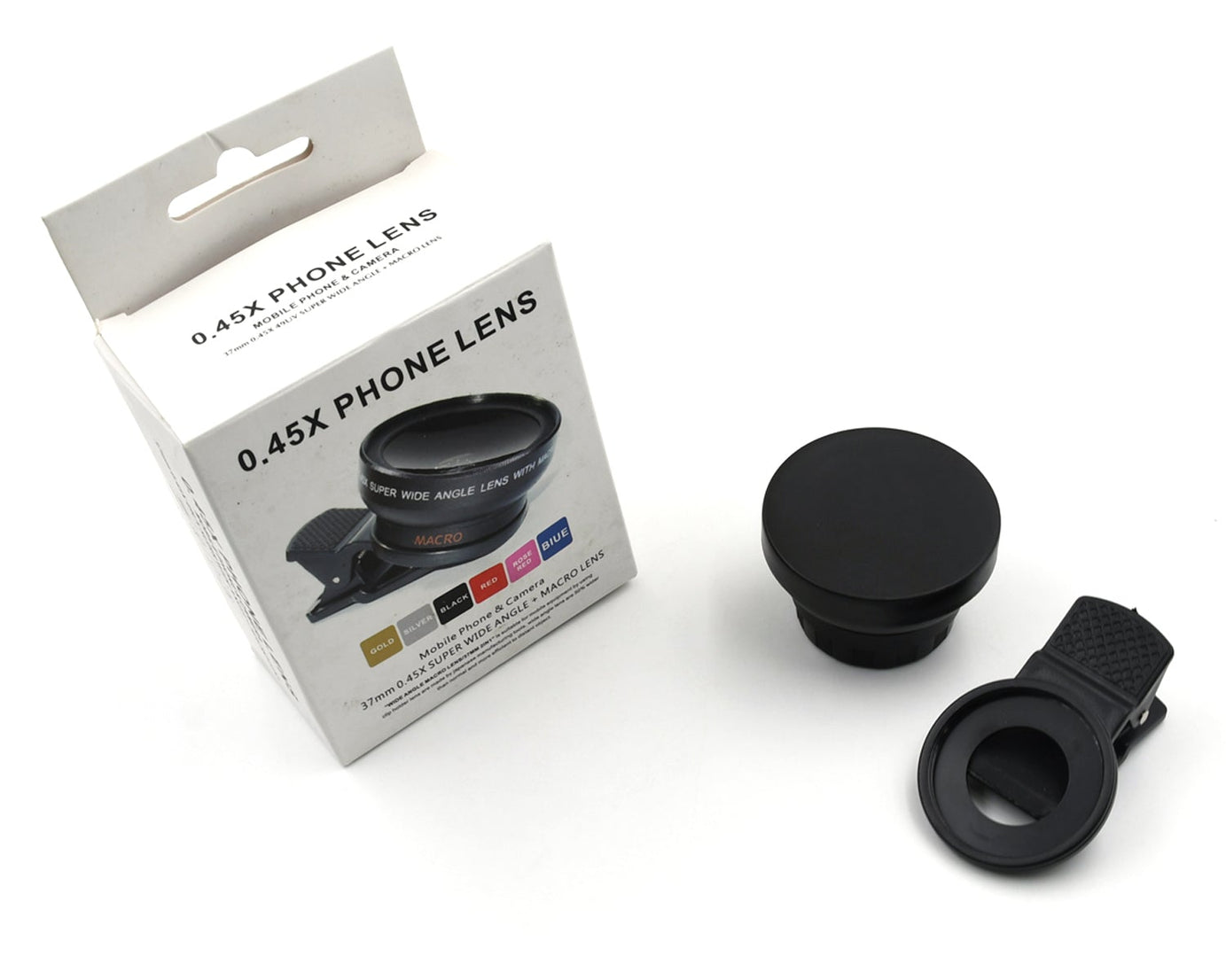 Camera Lens External Phone Lens Phone Camera Lens 0.45X Universal Ultra Wide Angle 12.5X Beauty Function External Lens Camera Accessories for Take Pictures, most Android Smartphone