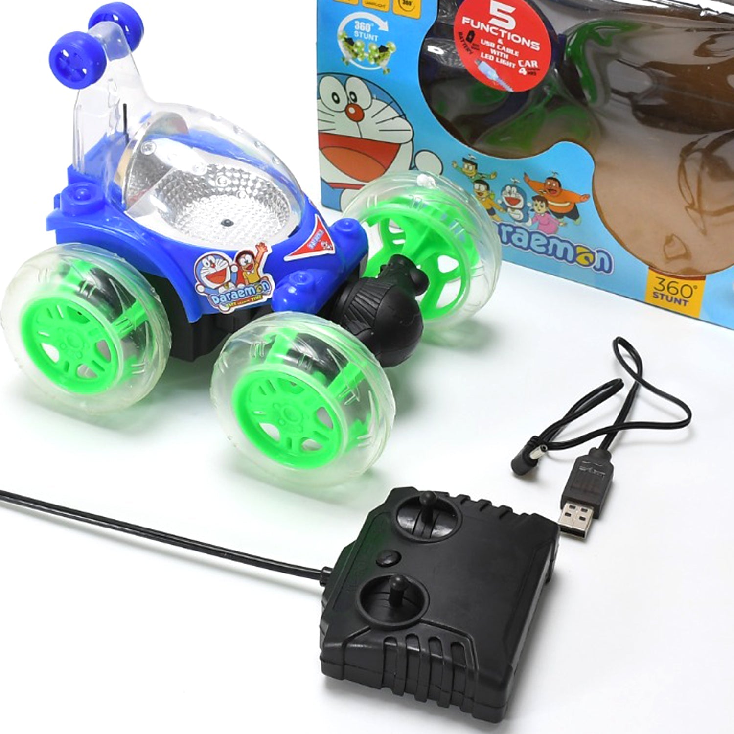 4482 Rechargeable 360 degree stunt rolling remote – Cartnow Technologies