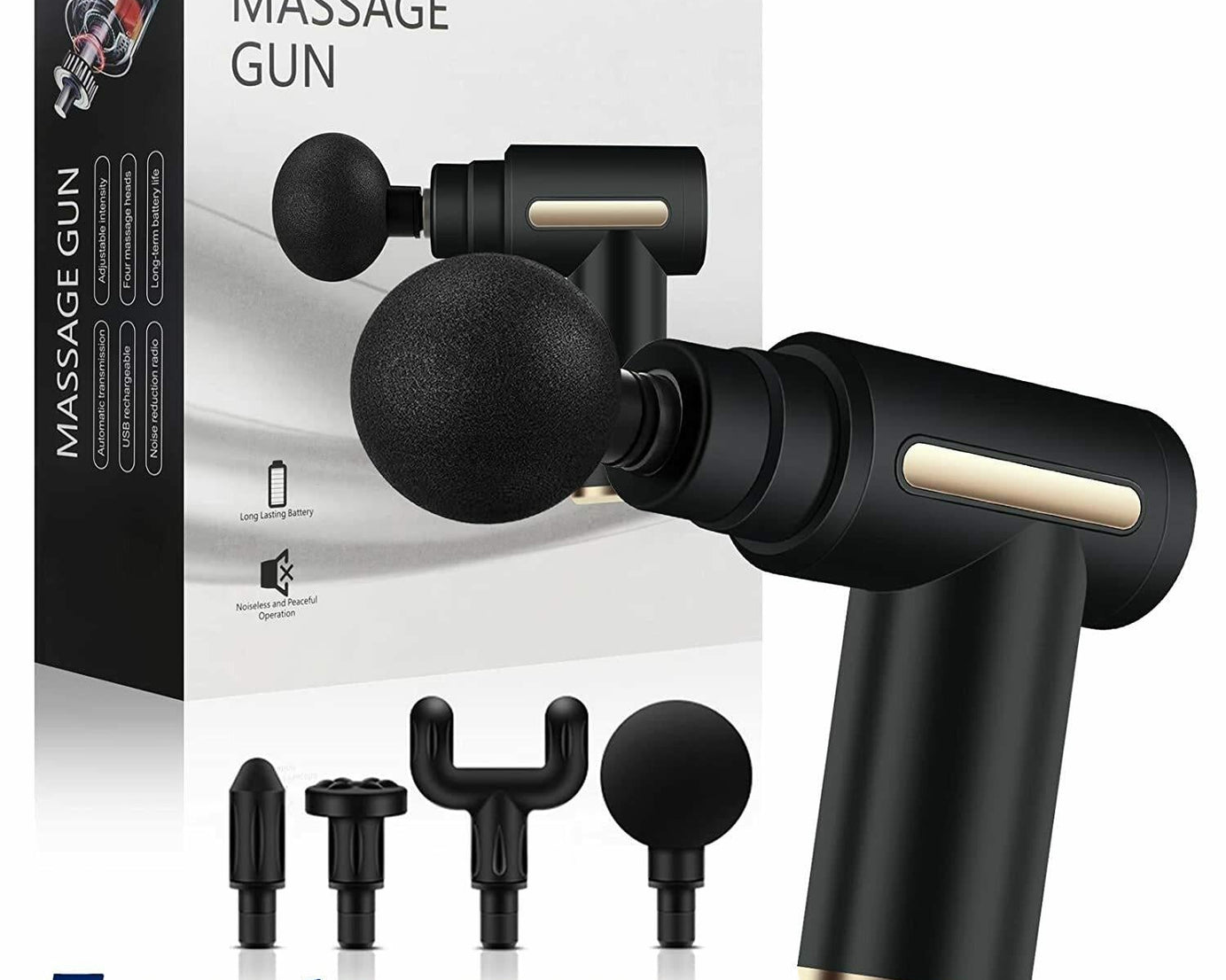 Advanced deep tissue massage machine, multiple attachments for targeted relief.