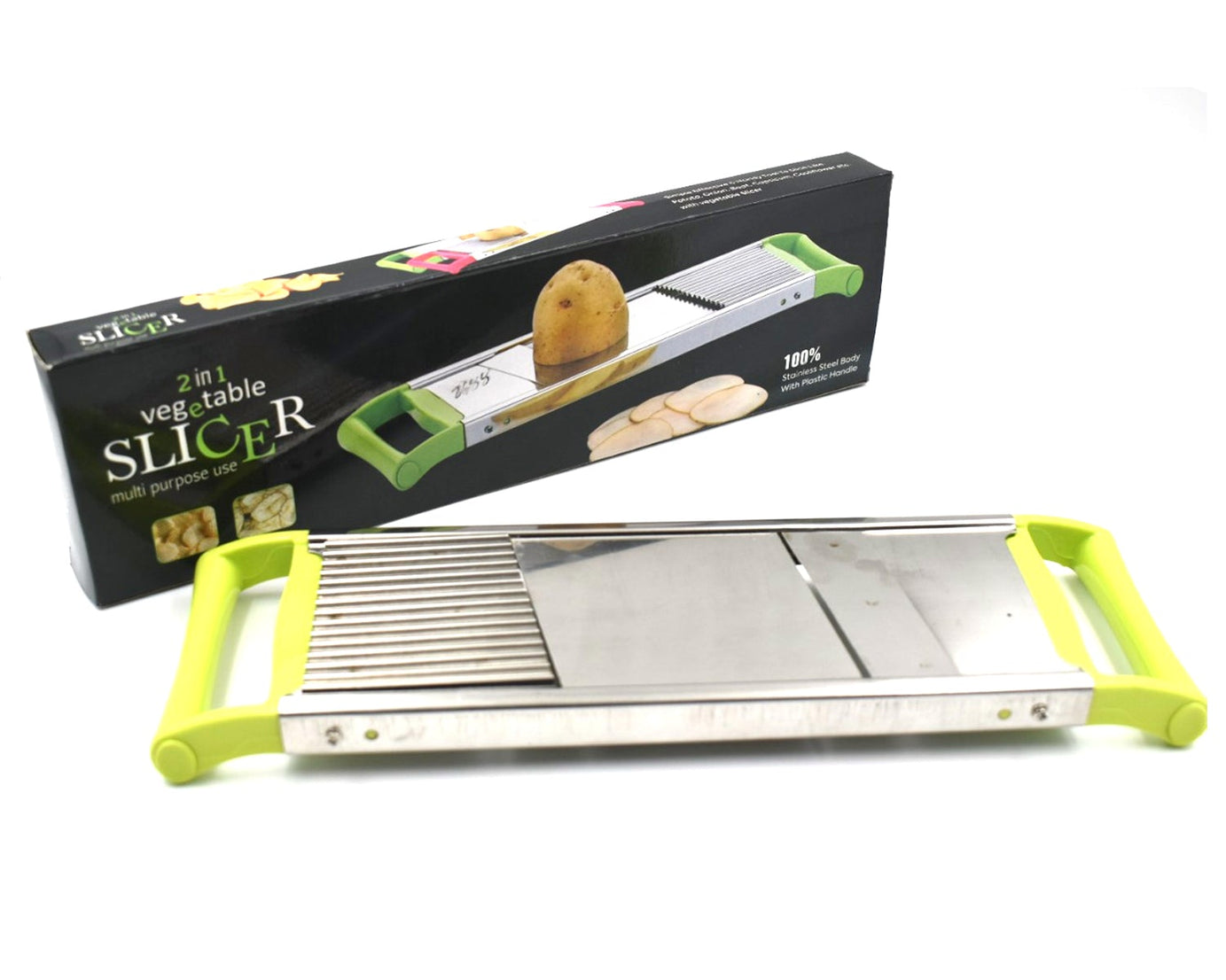 Versatile potato slicer