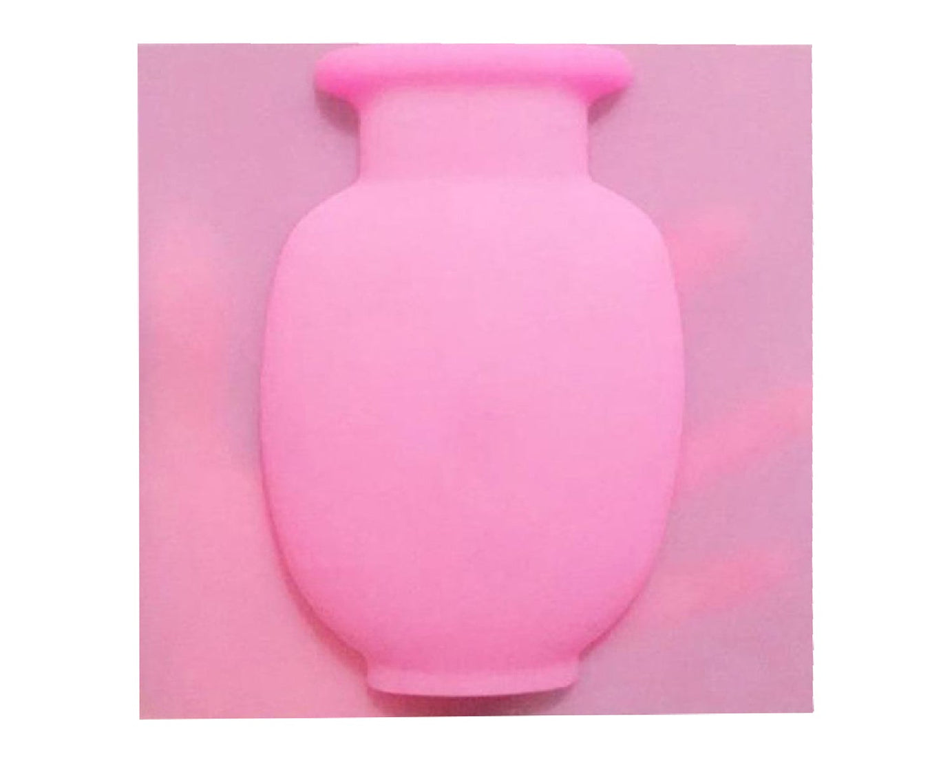 1154 Wall Hanging Silicone Flower Pot Sticker Plant Rack for Decoration  (MultiColour)