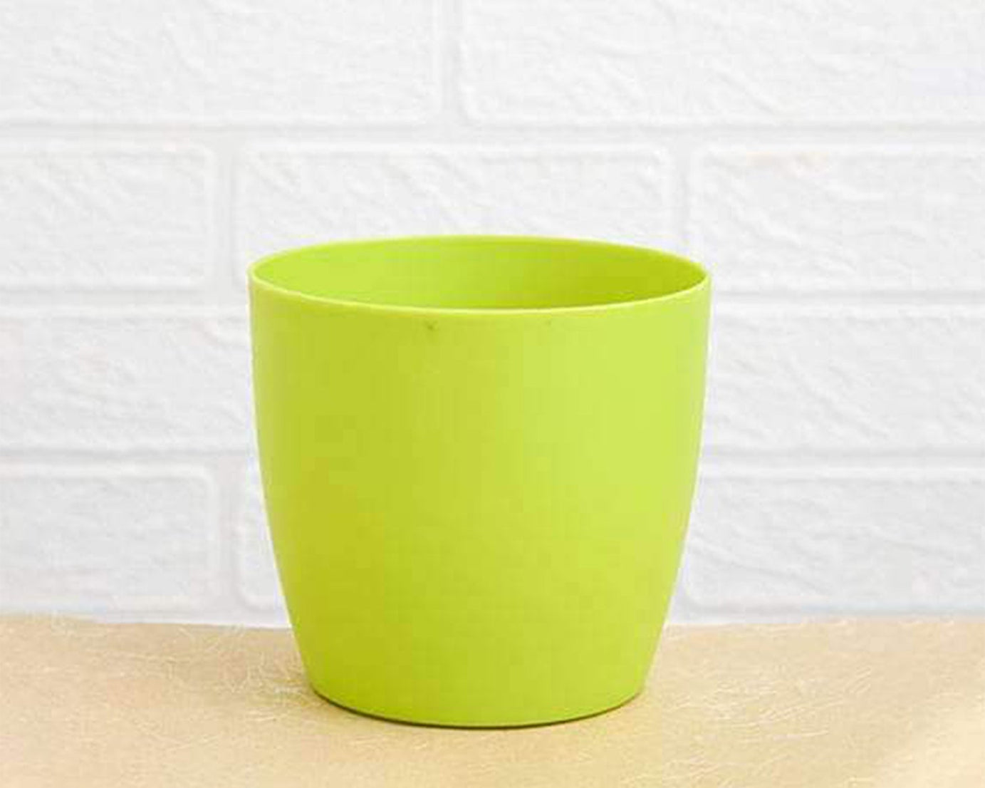 Round shape flower pots for gardening