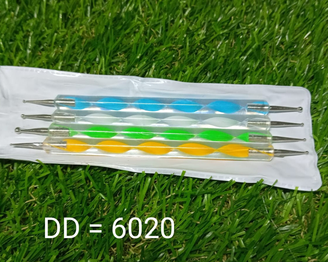 Nail Art Point Pen and Set Used by Women's for Their Fashion Purposes (Pack of 5Pcs)