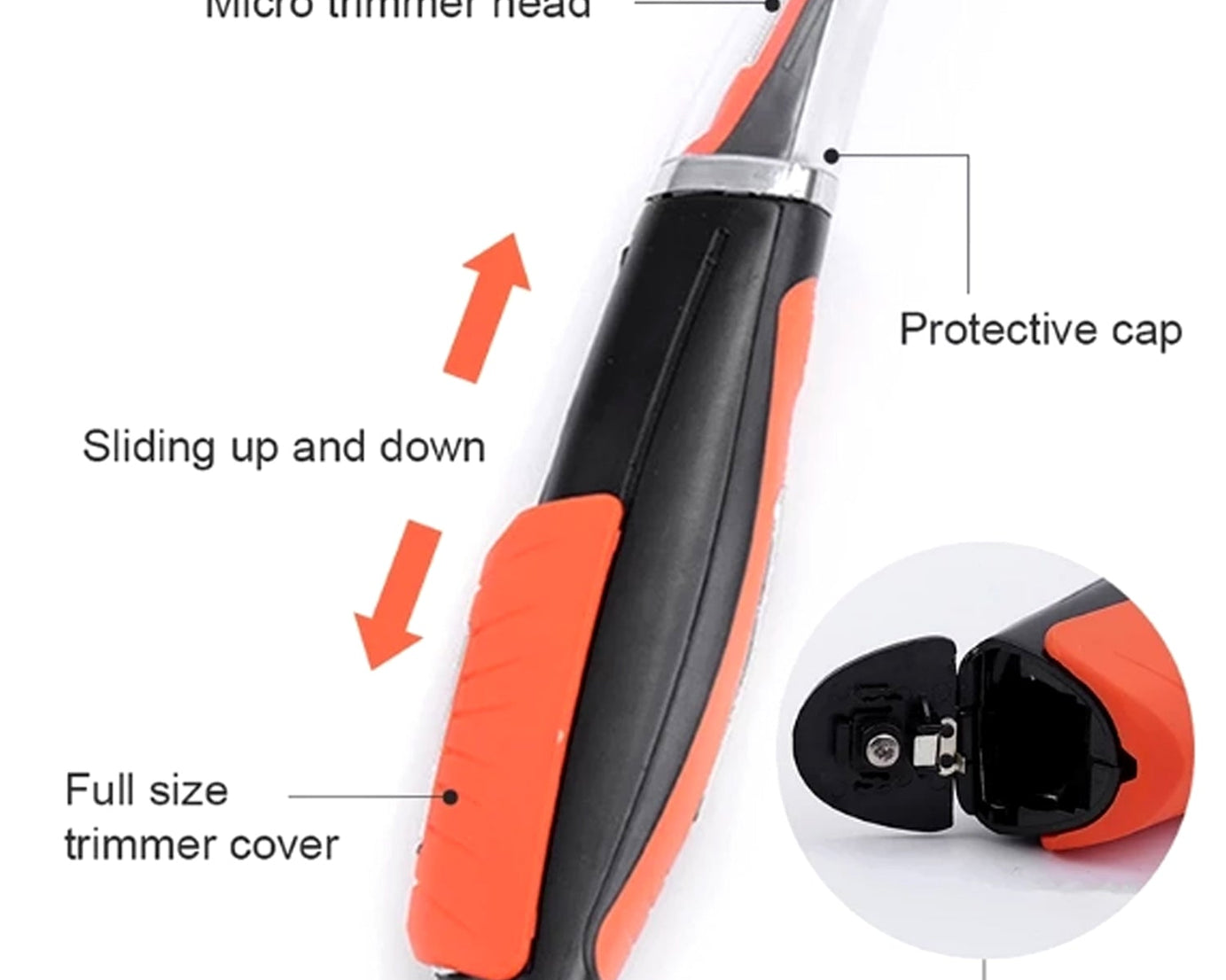 Professional all-in-1 pre trimmer for comprehensive hair cutting