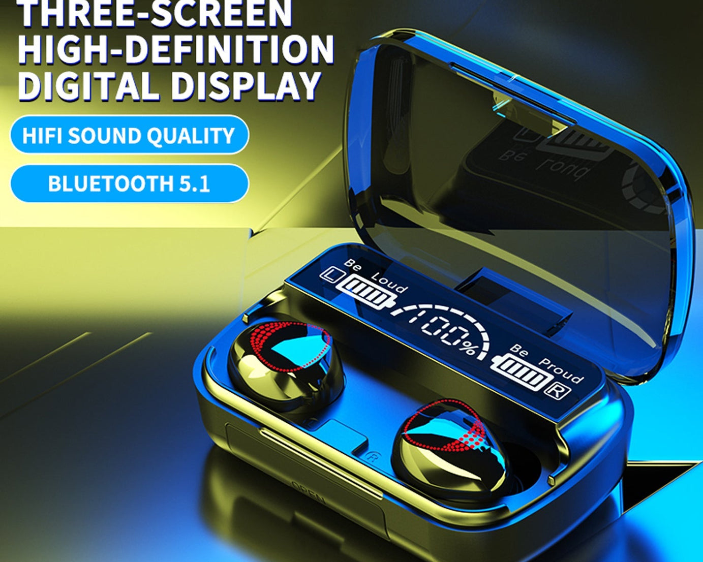 Earbuds with charging case